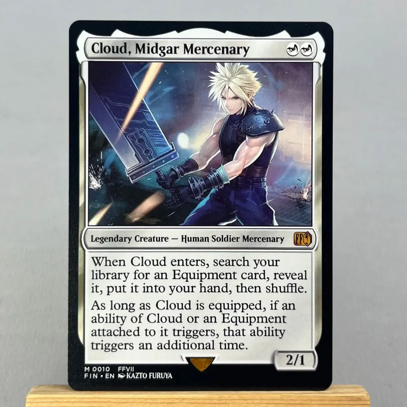 FIN HOLO14-Ⅰ01 Tcg Proxy Cards Vivi Ornitier Sephiroth Fabled SOLDIER Summon Bahamut Cloud Midgar Mercenary — image 18
