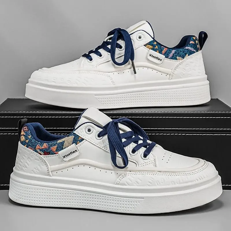 2026 Versatile Sports Leisure Board Shoes Fashion Comfortable Man Shoes Outdoor White Shoes for Man Breathable Men's Sneakers — image 5