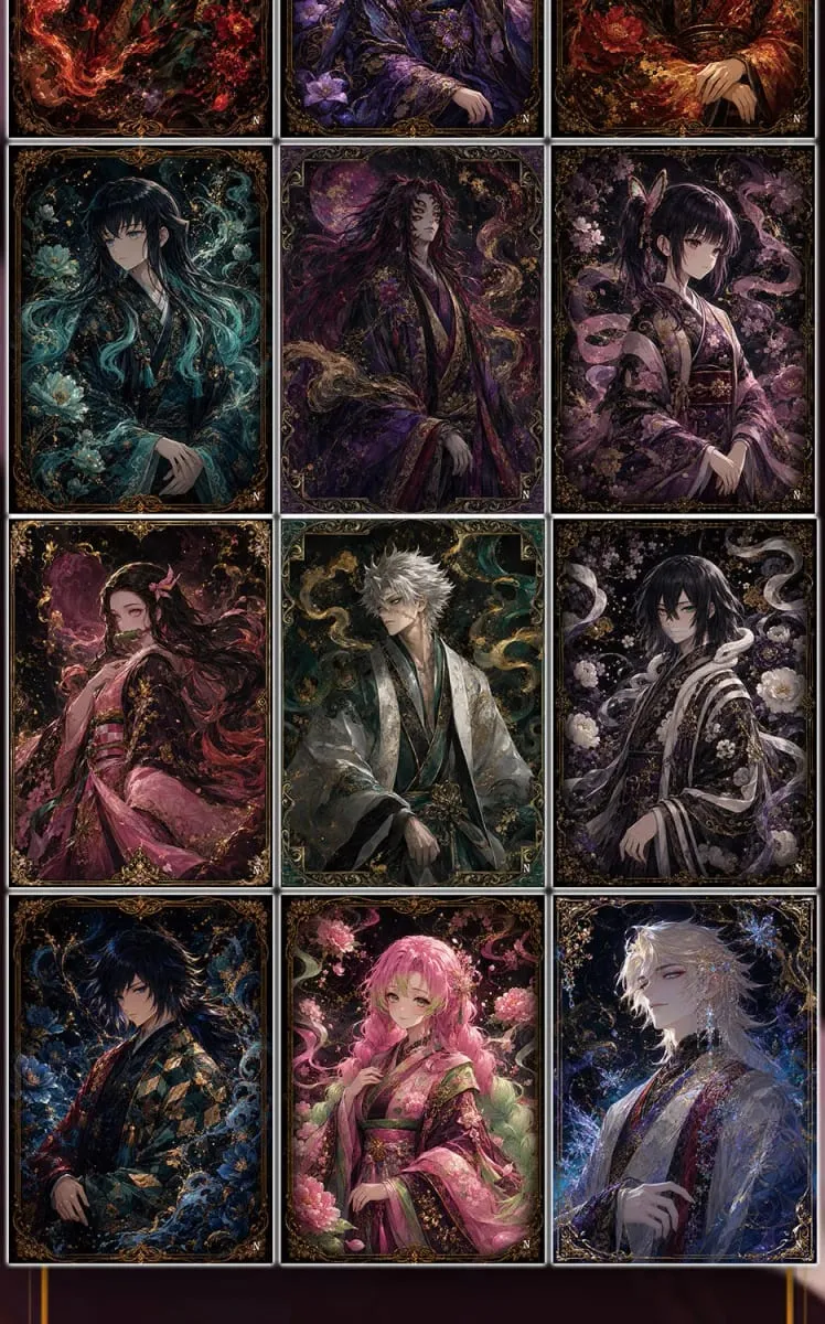 Wholesale 2026 New ShangYou Creative Studio Demon Slayer Cards Tearing Raqqa Anime Collectibles Character Fan Gifts