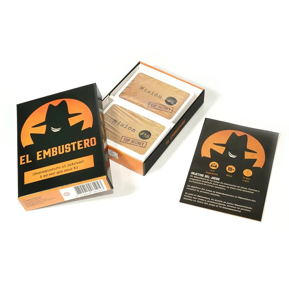 El Embustero Spanish Fun Party Card Game Strategy Bluffing & Creative Word‑Association Game for Friends to Unmask the Impostor — image 2