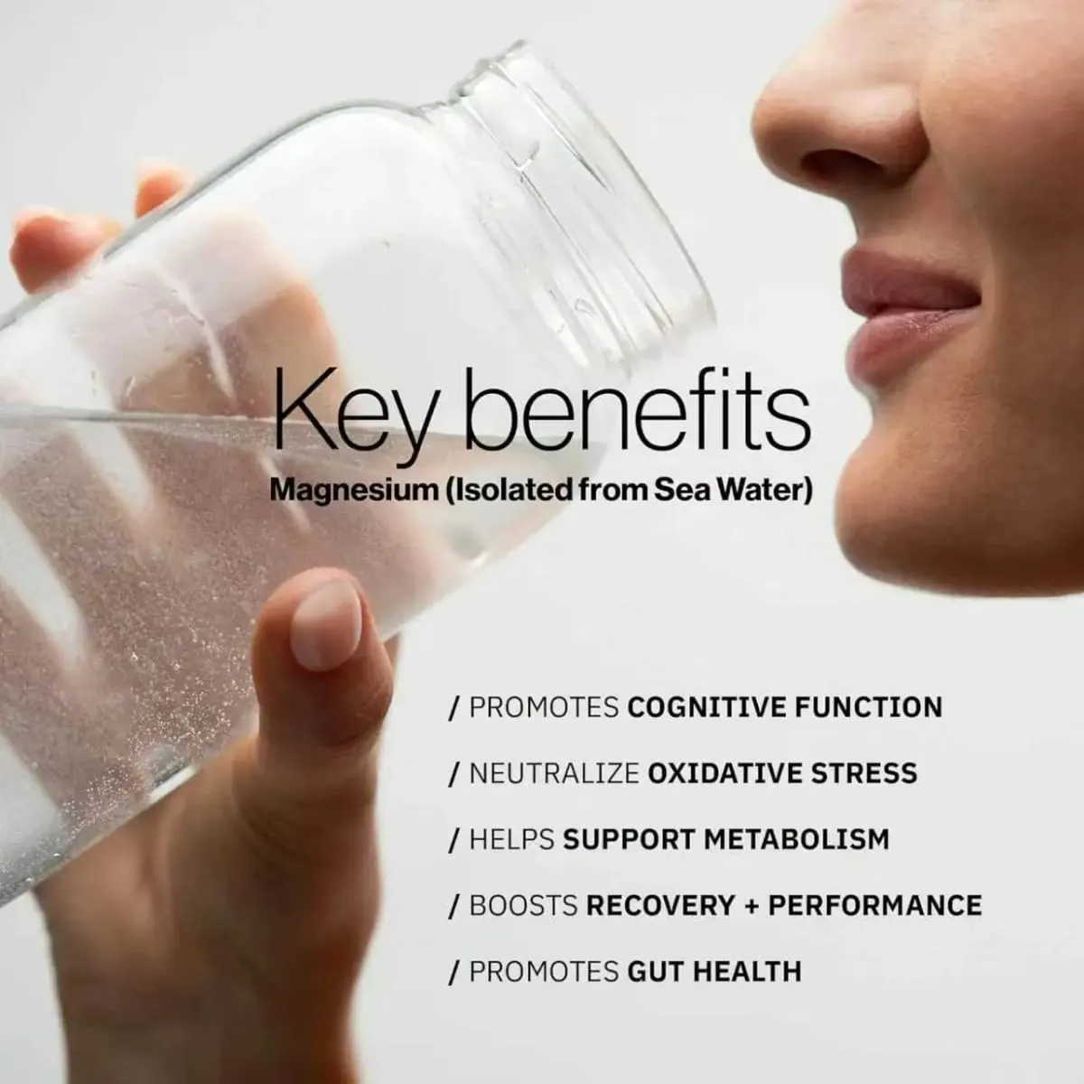 H2 Molecular Hydrogen Water Tablets with Magnesium - Energy Boost - Gluten Free - Antioxidant & Cellular Health Support