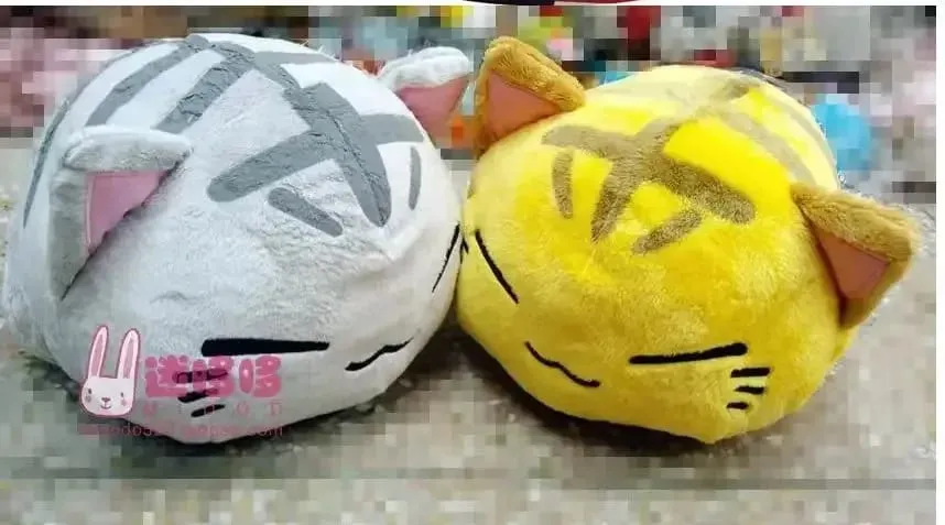 New Cat Pillows Soft Simulation Cat Shape Cushion Sofa Decoration Throw Pillows Cartoon Plush Toys For Children Birthday Gift — image 3