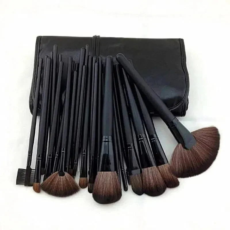 Gift Bag Of 24 pcs Makeup Brush Sets Professional Cosmetics Brushes Eyebrow Powder Foundation Shadows Pinceaux Make Up Tools — image 11