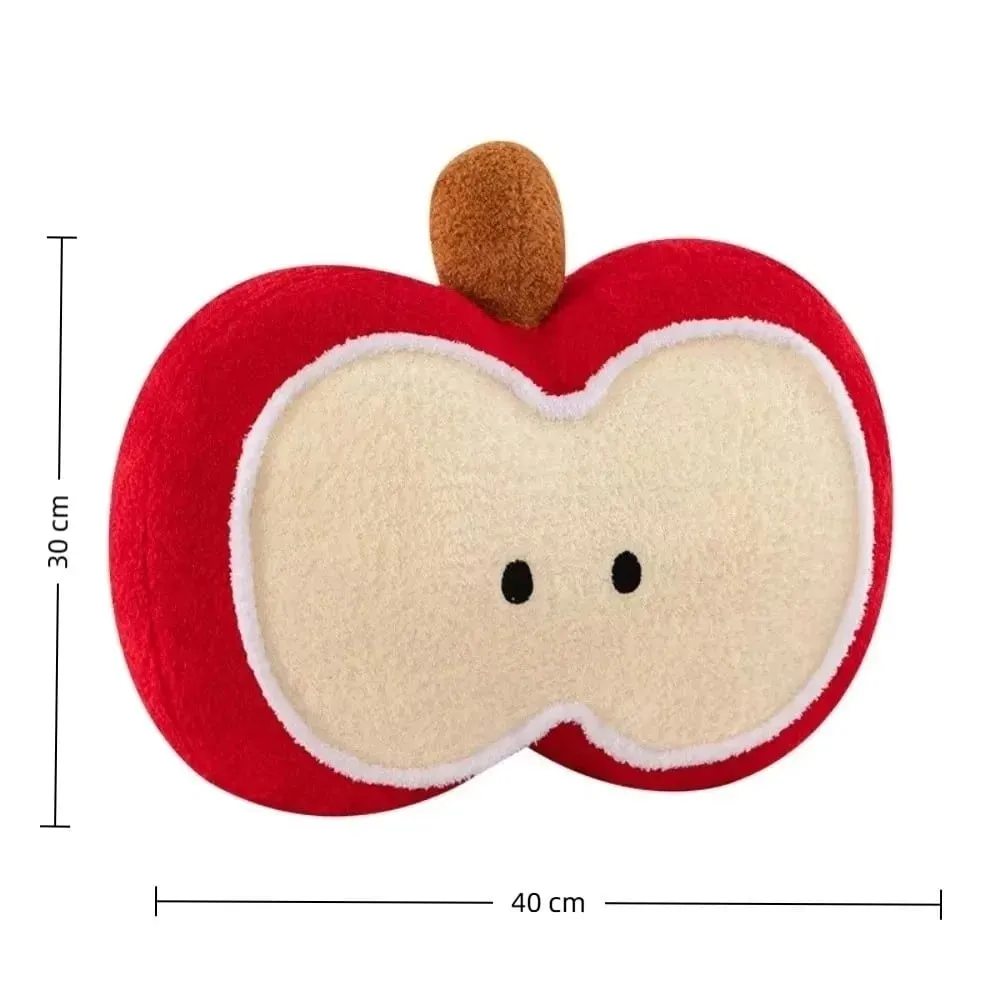 Creative Plush Fruit Doll Pillow Soft Stuffed Sleeping Cushion Office Seat Cushion For Living Room Sofa Bed