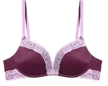 Sheer Mesh French Lace Bra Set Women Sexy Push Up Brassiere Wireless Soft Support No Underwire Lingerie Suit 32‑38AB — image 3