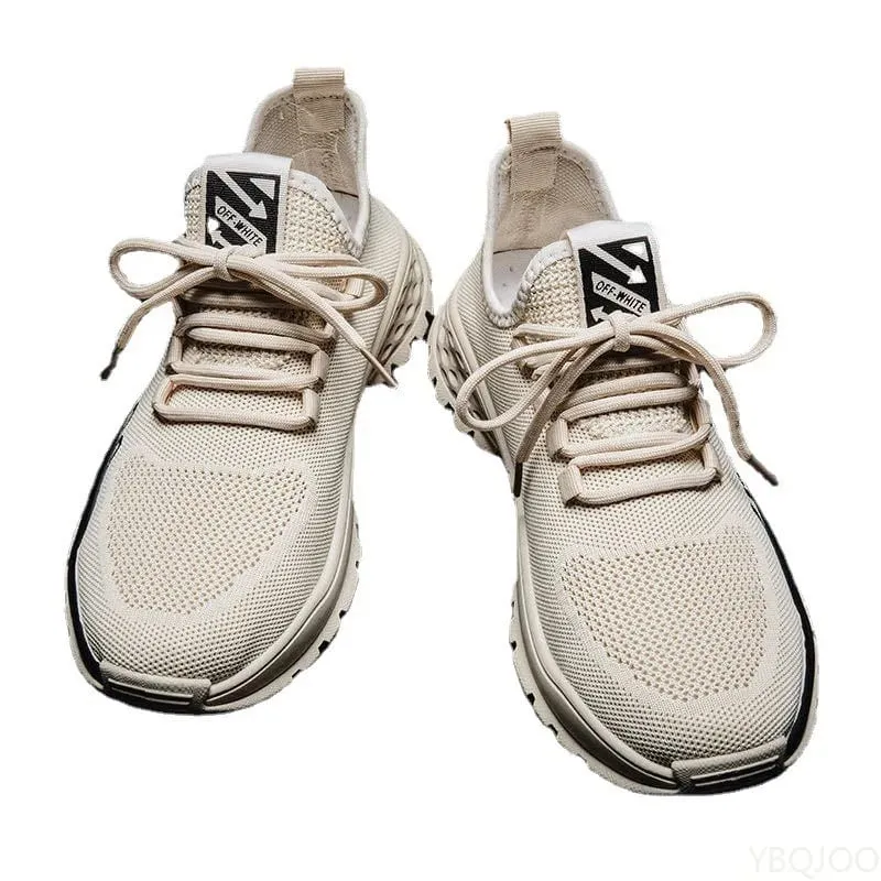 Large Size Spring and Autumn Fashion New Thick Sole Height Increasing Casual Men's Shoes Niche Trend Flat Sports Men's Shoes — image 6