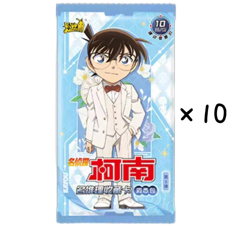 Genuine Detective Conan Card Name Reasoning Reveal Package Halloween Theme Kuroba Kaito Anime Collection Cards Toys Gifts