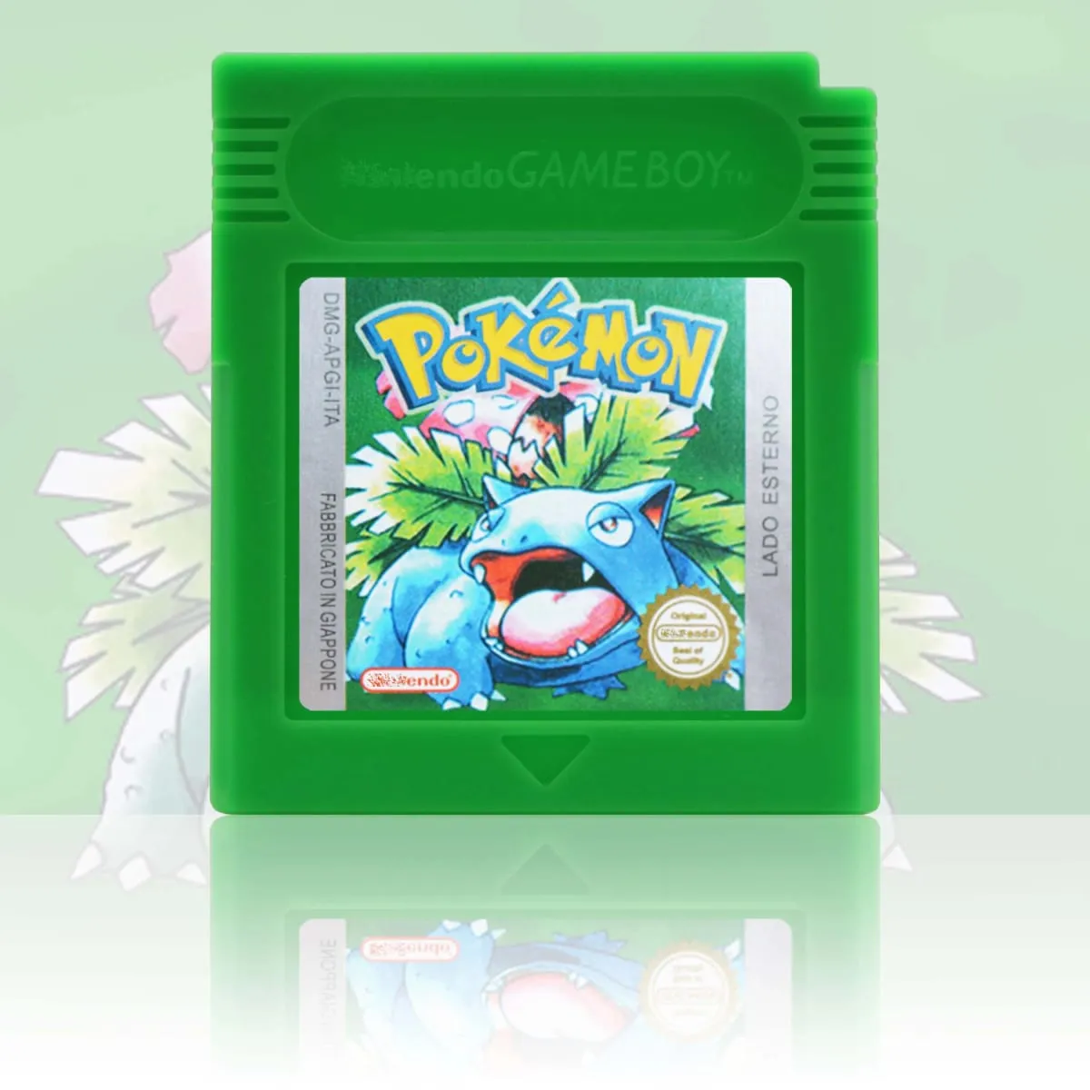 GBA/GBC ITA Version Pokemon Rubino/Zaffiro/Smeraldo/Cristallo/Verde Game Cartridge Video Game Card High Quality with Battery