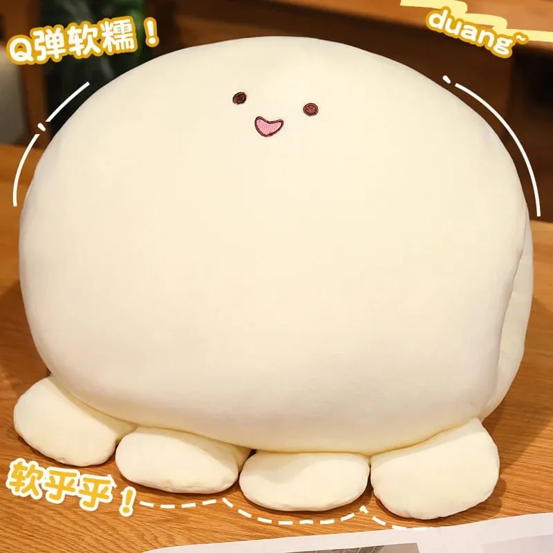 Octopus Cooling Plush Pillow Ice Silk Decompression Healing Stuffed Doll Sleeping Pillow For Women Chinese Valentines Day Gift