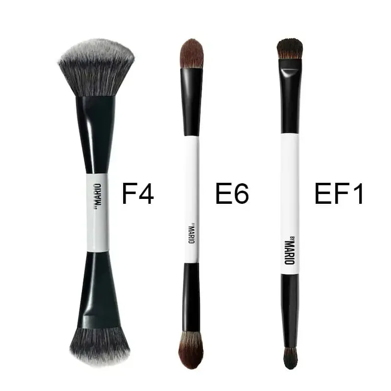 Soft Bristle Blush Highlighter Brush Kit Flawless Soft Glow Face Cosmetic Tools F1 F2 F3 F4 Pro Facial Blending Makeup Brushes