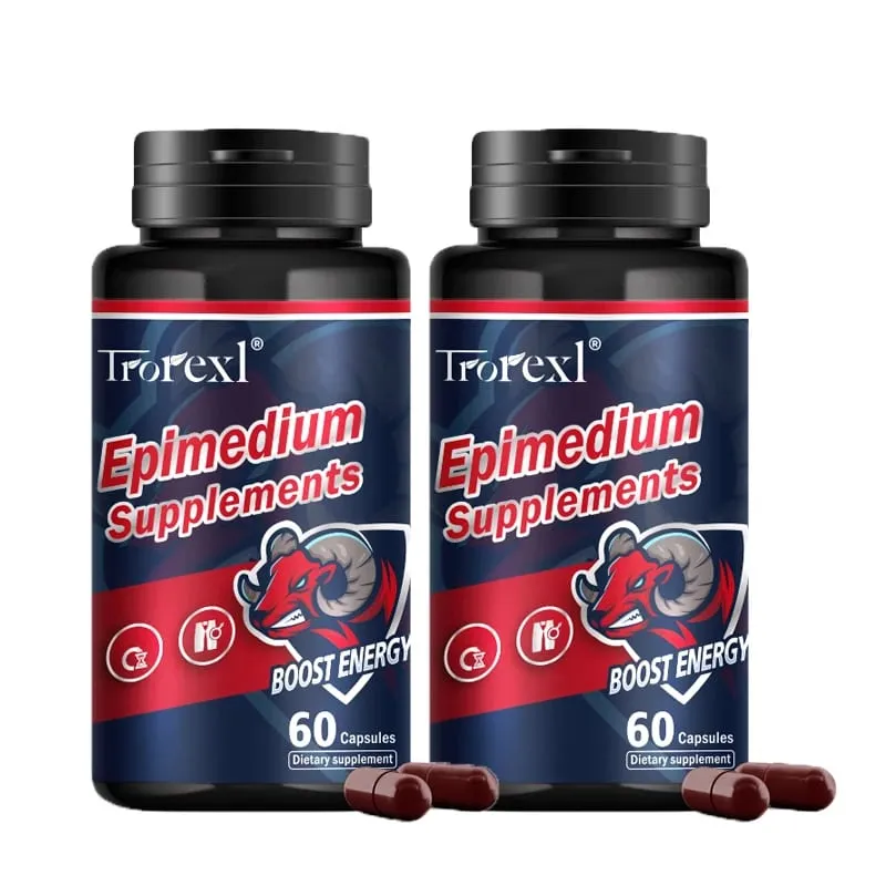 Men Tumescence Endurance and Energy Power Supplement Eleuthero Root Wolfberry Epimedium complex — image 4