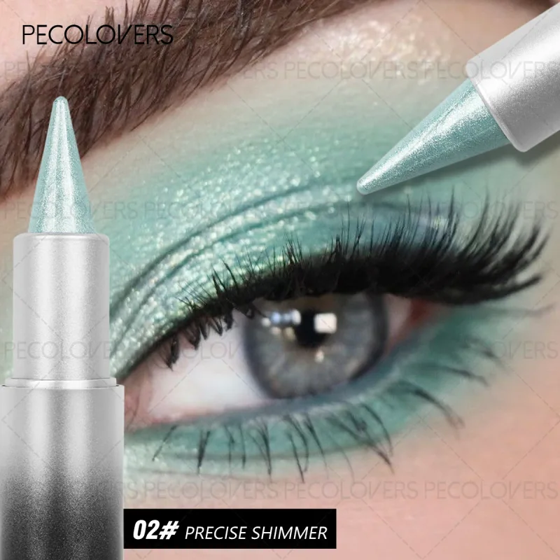 1 Pc Monochromatic Glitte Shiny Eyeshadow Pen & Eyeshadow Stick Beautiful Eye-cathing Eye Makeup Look Perfect Gifts — image 7