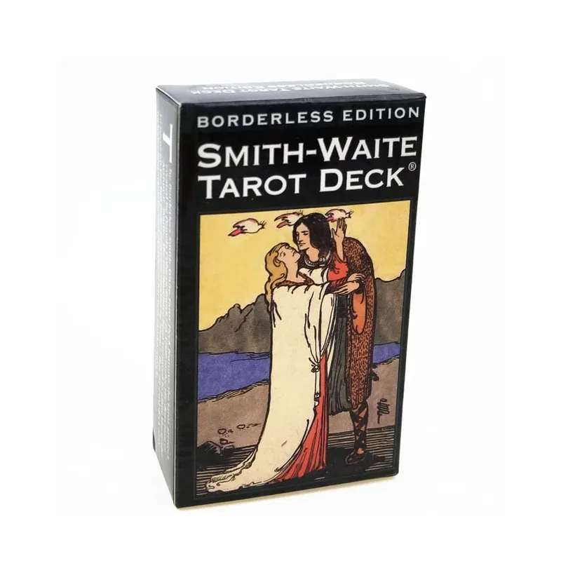 Rider Waite Tarot Card Divination Personal Use Tarot Deck Full English Spanish Version Oracles Deck for Girl Board Playing Game