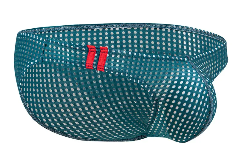 Mannen Slips Zomer Ademende Gaten Ondergoed U Bolle Dunne Lage Taille Heren Ondergoed Slips Slip Onderbroek Calzoncillos