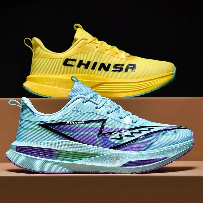 Athletic Running Shoes Men Carbon Plate Marathon Speciality Sports Breathable Lightweight Women's Comfortable Casual Sneakers — image 9