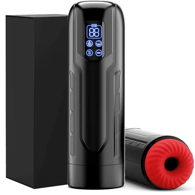 9Mode Sucking Thrusting Vibrator Male Masturbator Automatic Heating Sex Machine Pocket Pussy Dildo Adult Sex Toys for Men