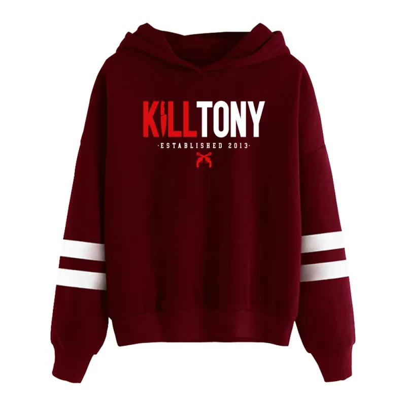 Kill Tony Merch Hoodie Unisex Pocketless Barren Ärmel Streetwear Damen Herren Kapuzenpullover Lustige Kleidung