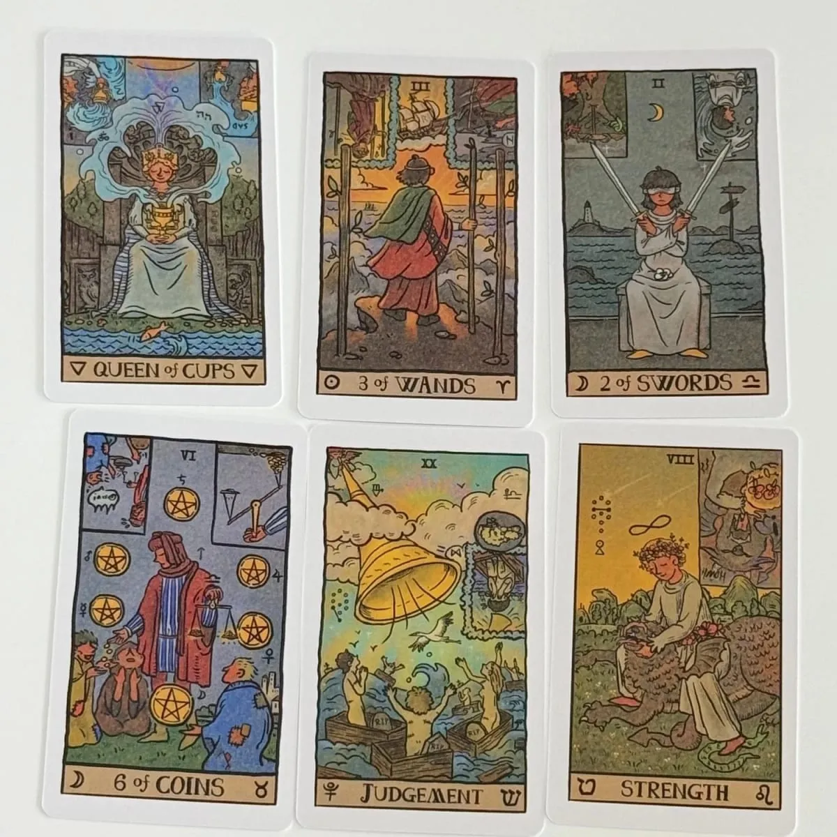 Akashic Eye Tarot Cards Deck 78Pcs For Easy Beginners Fate Fortune Telling Party Tabletop Board Game Toy