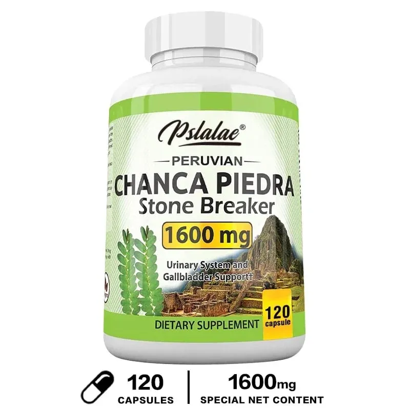Chanca Piedra 1600mg - Kidney Support Supplement Clears Kidney Stones and Gallstones