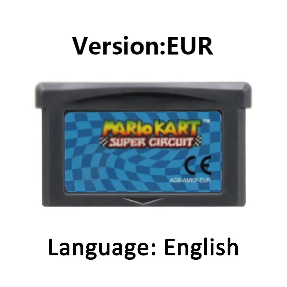Wari0 32 Bit GBA Game Cartridge Kart Game Card Series EUR USA Version Video Game Card For GBA Portable Game Console — image 4