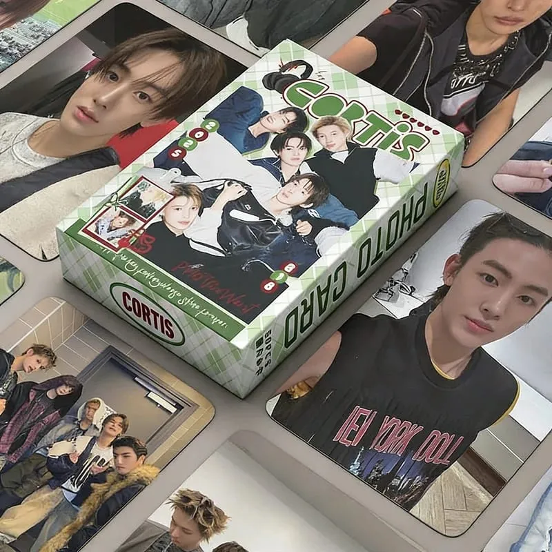 50PCS Korean Boy Group CORTIS Photo Cards Set - Martin James Juhoon Kpop Idol Collectible LOMO Card Fans Gift