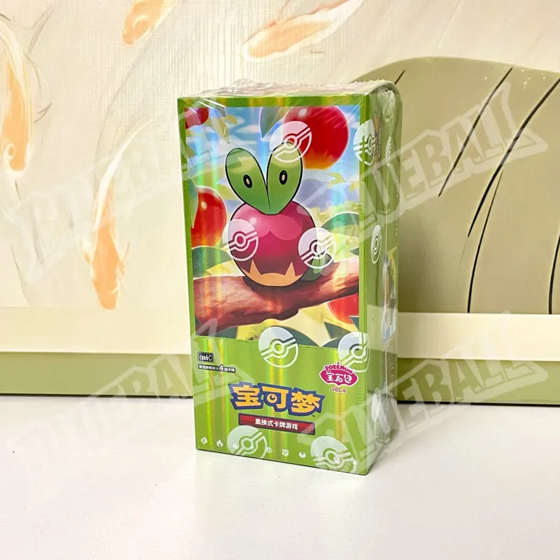 原創寶可夢猩紅紫羅蘭寶石包第 6 卷薄盒 TCG 收藏對戰集換卡簡體中文版玩具禮物