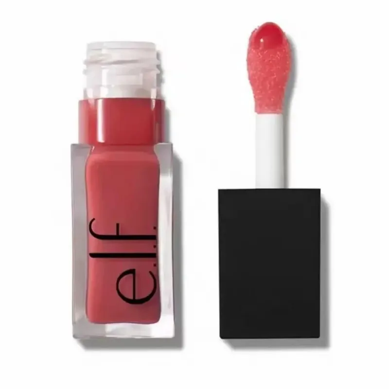ELF Lip Gloss Natural Shine&Blush Υγρό Αδιάβροχο και Ανθεκτικό στον Ιδρώτα Εύκολα μουτζουρωμένο Ελαφρύ και μακράς διαρκείας μακιγιάζ — image 23