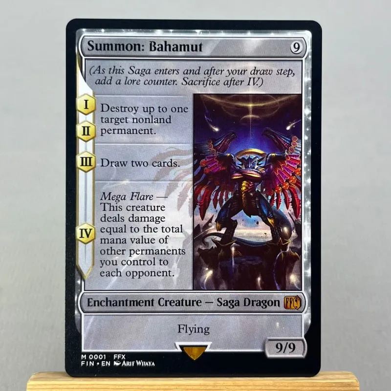 FIN HOLO14-Ⅰ01 Tcg Proxy Cards Vivi Ornitier Sephiroth Fabled SOLDIER Summon Bahamut Cloud Midgar Mercenary — image 22