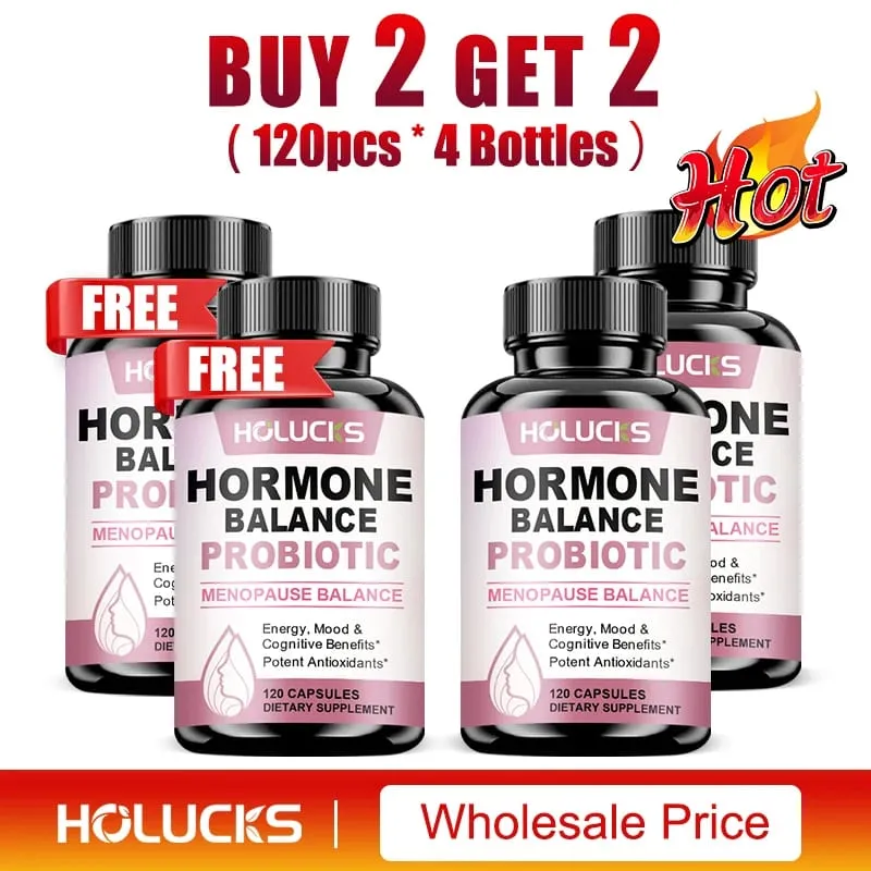 Hormone Balance Probiotic Supports Menopause Balance Relieves Fatigue Mood Swings Improve Digestion & Metabolism