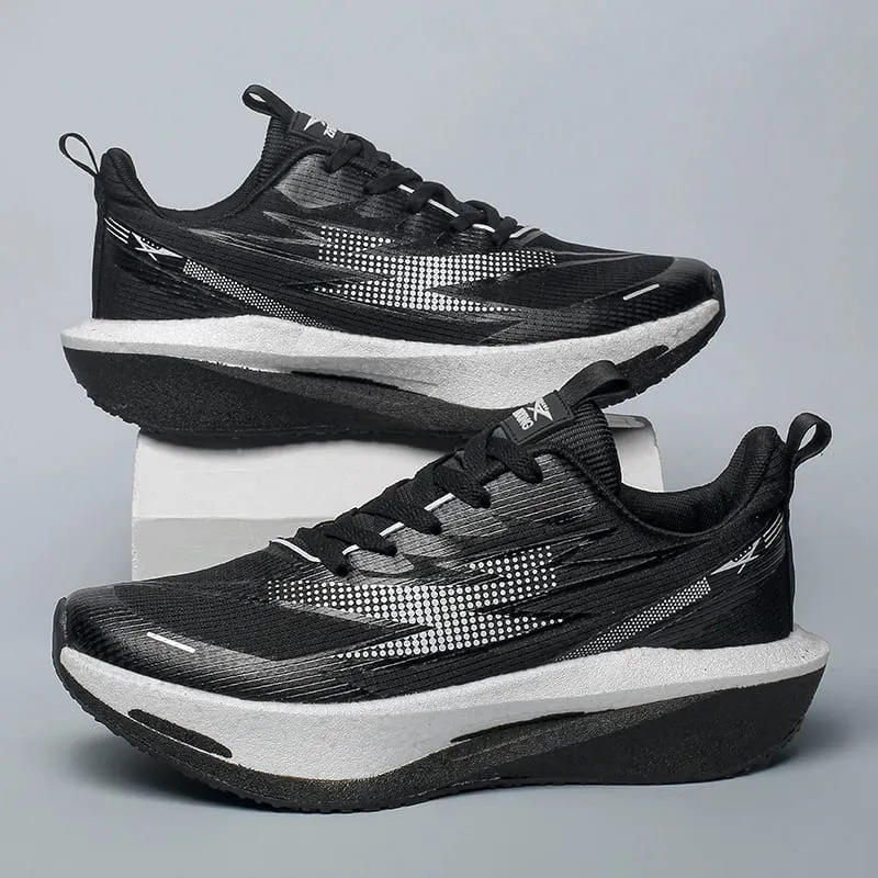 Men Running Shoes Carbon Board Speciality Marathon Sports Breathable Lightweight Women's Comfortable Athletic Leisure Sneakers — image 2