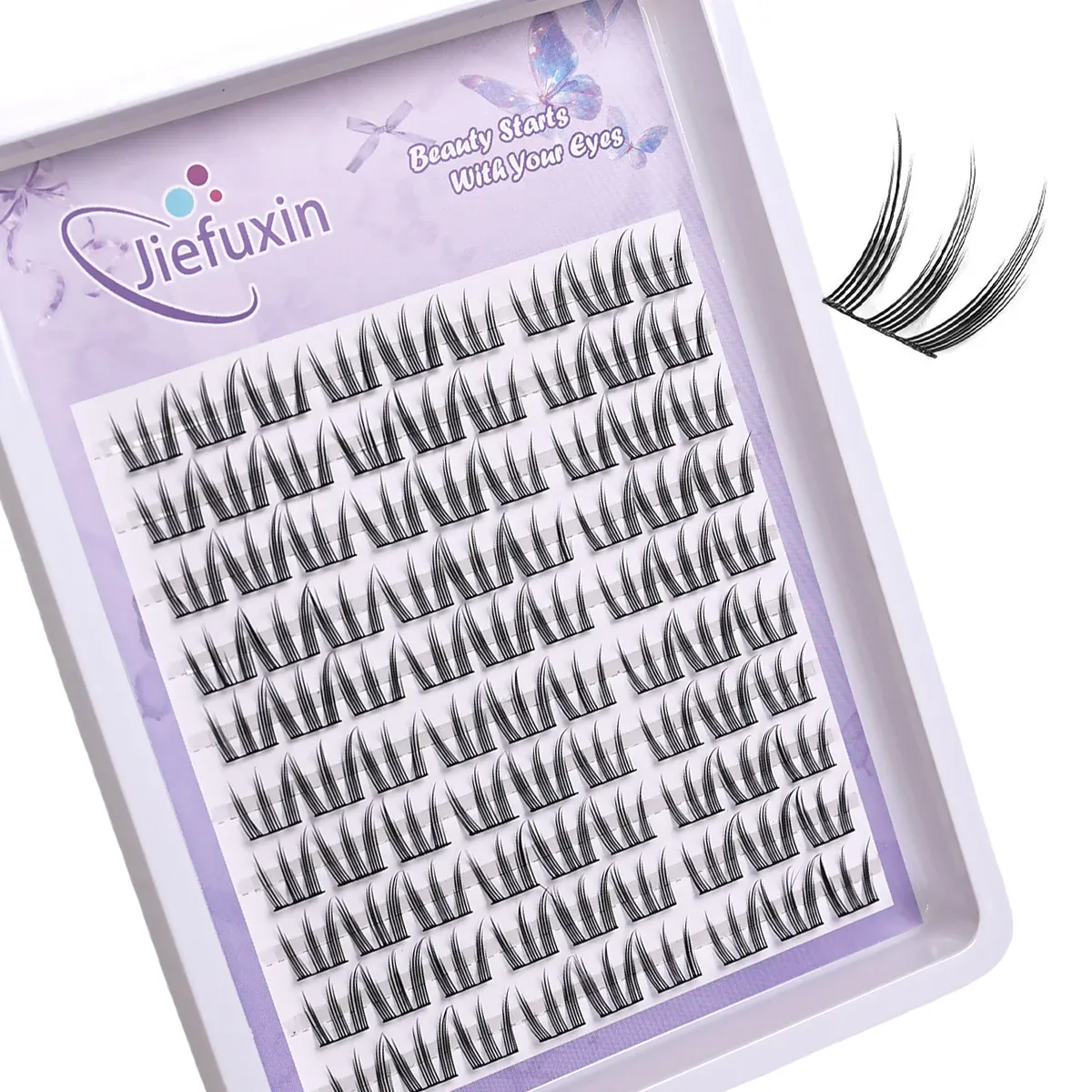 DIY Lash Extension Kit Cute Cat Paw False Eyelashes Eye Enlarging Daily Kawaii Eye Makeup