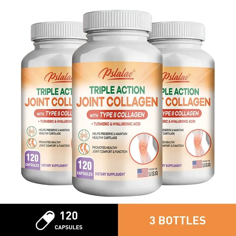 Triple Action Joint Collagen with Type II Collagen - Promotes Joint Health & Comfort Relieves Pain Rebuilds Preserves Cartilage — image 11
