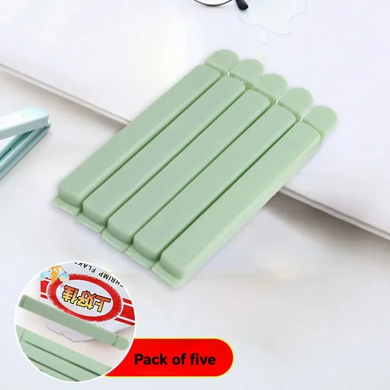 Airtight Food Storage Bag Clips 20pcs Plastic Sealing Clamps for Keeping Food Fresh Moisture Proof Chip & Cereal Bag Sealer — image 1