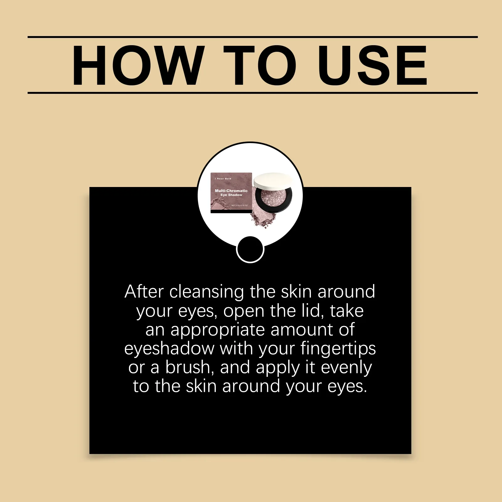 Rose Gold Shimmer Shine Eye Shadow Daily Natural Glow Colorful Lustrous Eyeshadow Portable Compact Palettes For Travel Office Dating Party Eye Makeup Cosmetic — image 7