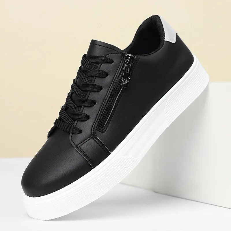 plus Size Men's Casual Work Shoes 2026 Spring Autumn Fashionable Versatile Youth Board Shoes Comfortable Slip-On Office Footwear — image 6