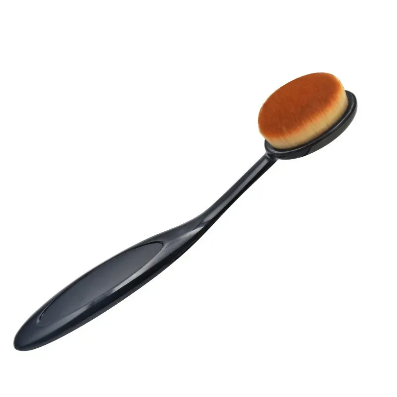 1/3 Stück großer Foundation-Pinsel, Zahnbürstenform, Make-up-Make-up-Werkzeuge für schnelles, gleichmäßiges Auftragen von Cremes und Pudern