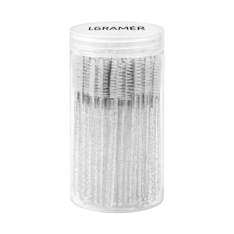 50/100 pcs Eyelash Extension Brush Disposable Eye Lashes Make Up Brushes Mascara Wand Applicator Multiple Colors Makeup Tools — image 12