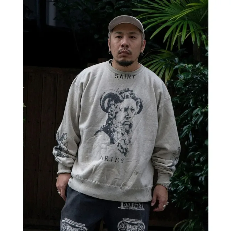 Saint Hoodies Classic Terry Material O-Neck High Quality Men Women Washing Retro Long Sleeve Cotton Coat Arrival Oversize Loose — image 13