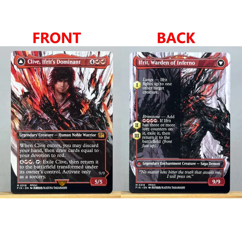 FIN HOLO14-Ⅰ01 Tcg Proxy Cards Vivi Ornitier Sephiroth Fabled SOLDIER Summon Bahamut Cloud Midgar Mercenary — image 12