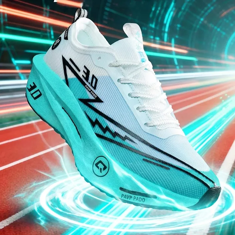 Comfortable Men Running Shoes Marathon Carbon Board Speciality Sports Men's Sneakers Breathable Women Walking Athletic Sneakers