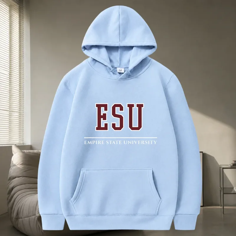 ESU Empire State University Hoodie Sweatshirt Brand New Day Merch Peter Hoodies Unisex Spring and Summer Long Sleeve — image 12