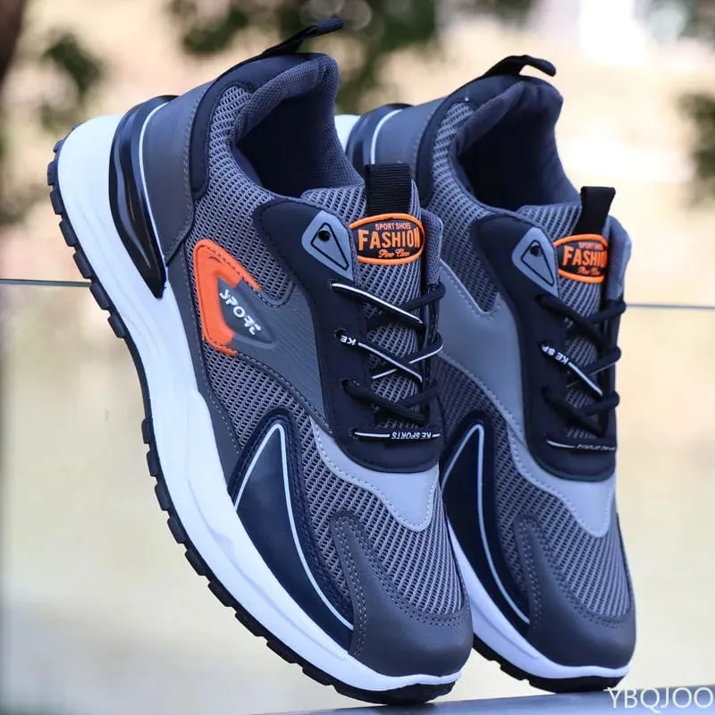 2025 Large Size Autumn Fashion New Item Breathable Casual Comfortable Men's Shoes Versatile Lightweight Flat Sports Men's Shoes — image 1