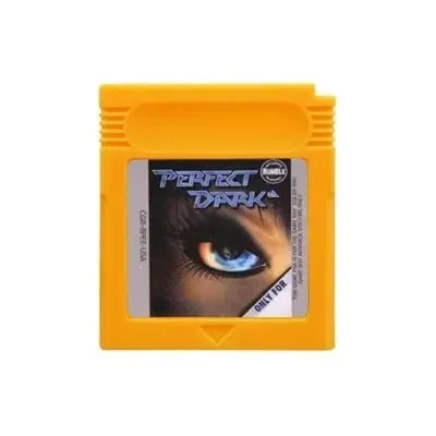 Rewritable USA Version GBC Game Cartridge Perfect Dark 9 Colors Shells with Battery Video Game Console Card