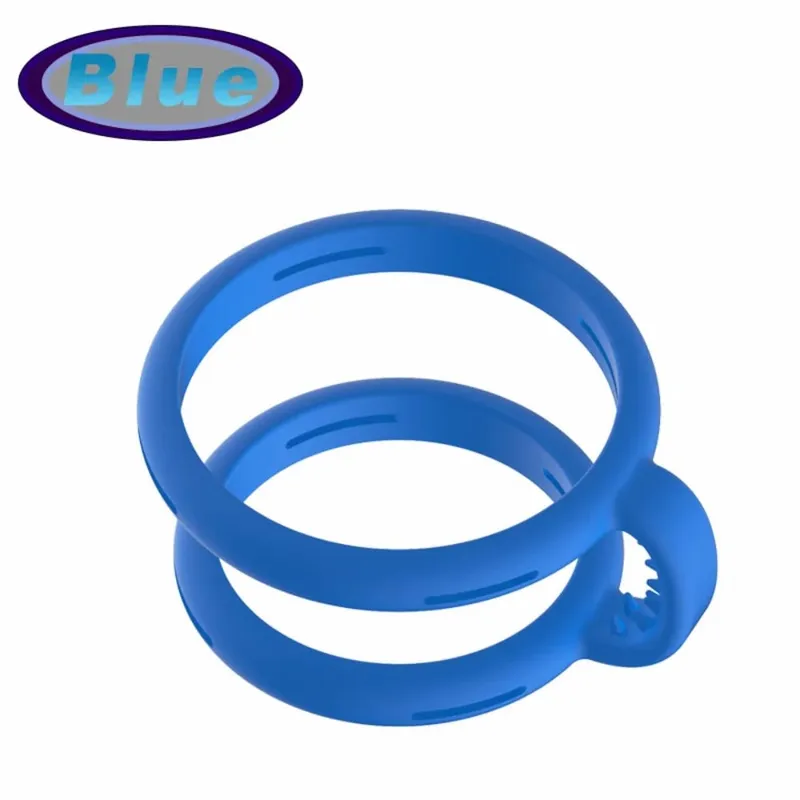 Silicone Semen Lock Ring Male Penis Rings Reusable Delay Ejaculation Erect Long-Lasting Scrotum Cock Ring Adults Sex Toy for Men