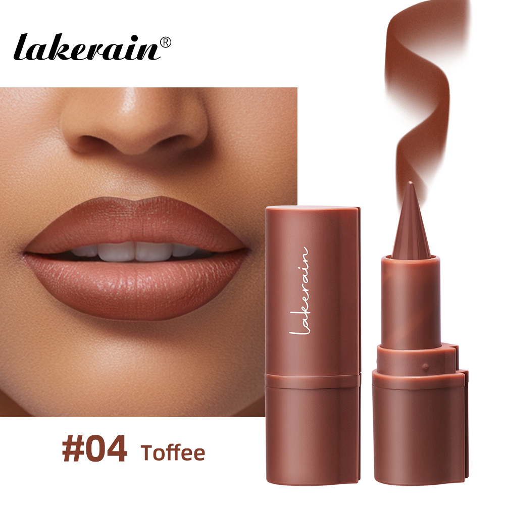Lakerain Lip Liner Matte Nero Marrone Velluto Rossetto Impermeabile Non appiccicoso Contouring Tinta Lipliner Pastello Trucco labbra — image 10