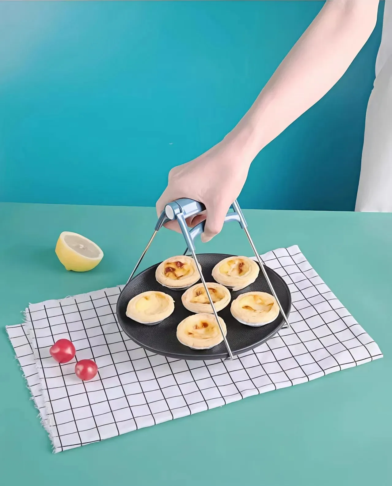 Heat Resistant Kitchen Bowl Tongs Non Slip Pot Lifter Clip for Instant Pot Air Fryer Microwave Steaming Dishes Home Cookware Use — image 1