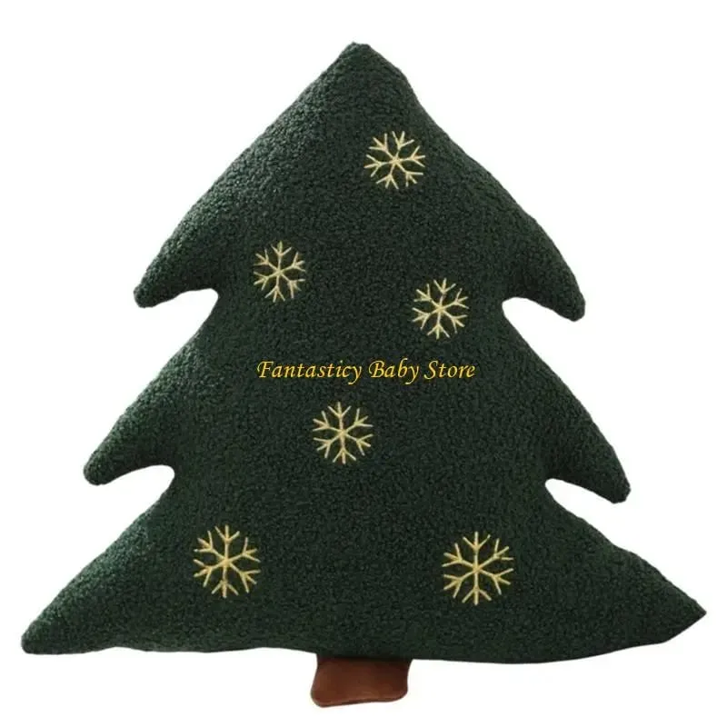 J6BE Dessert Stuffed Plush Pillow for Christmas Decoration Festive Room — image 12
