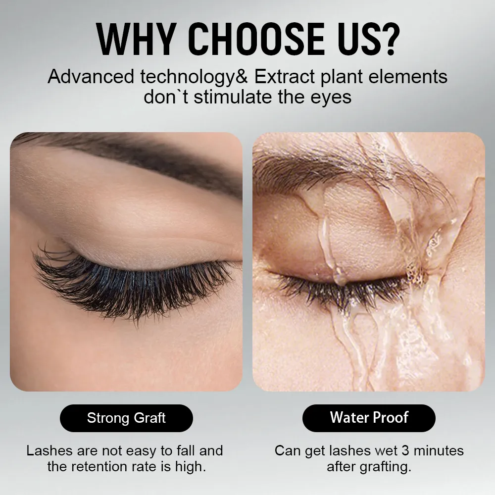 Gollee 0.5-1s Fast Dry Glue for Eyelash Extension Hypoallergenic Lash Extension Glue for Professional Artists Eyelashes Supplies — image 5