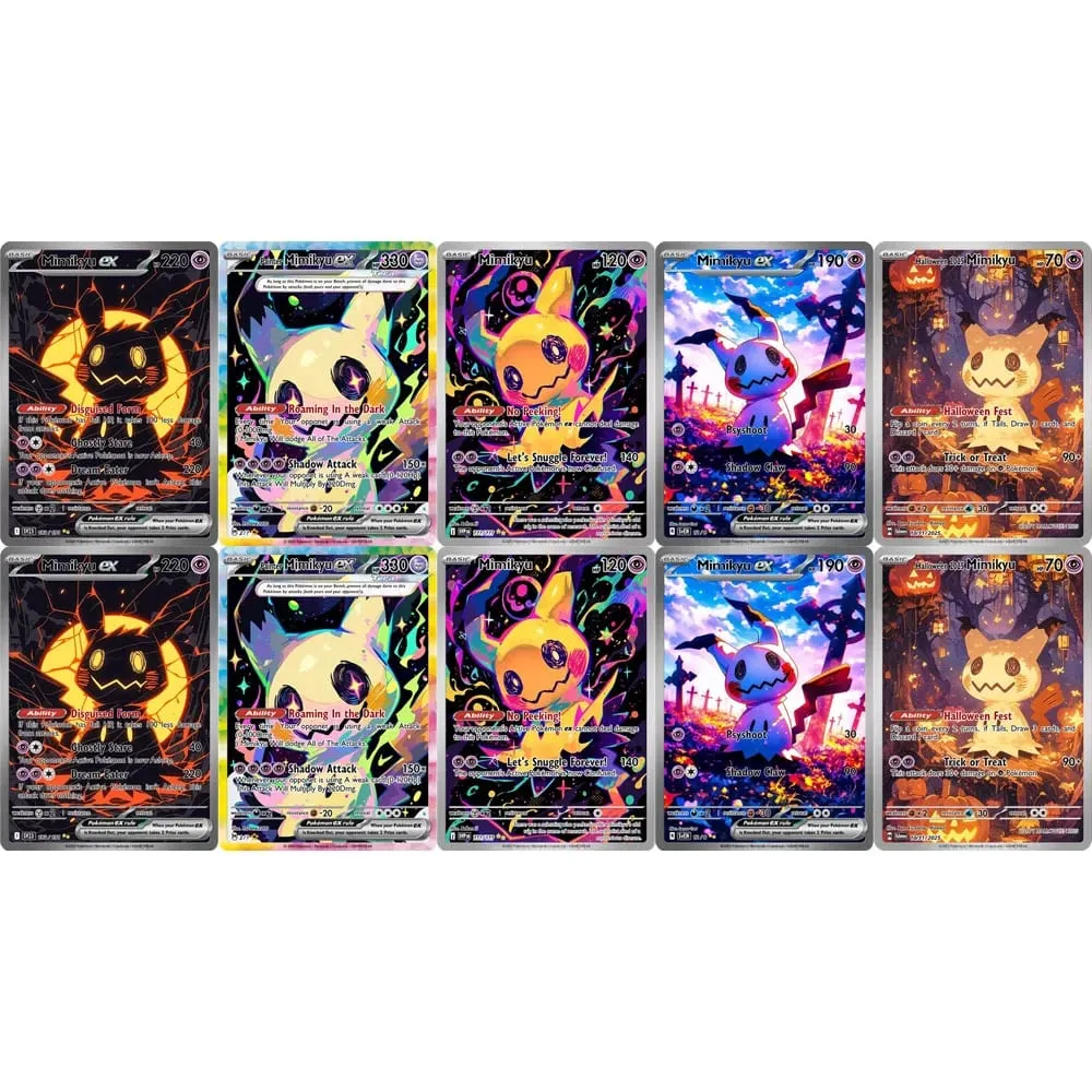 TCG Collection Cards Mimiku DIY High Quality Self Made Single Card Classic Game Anime Card Gift Toy — image 2