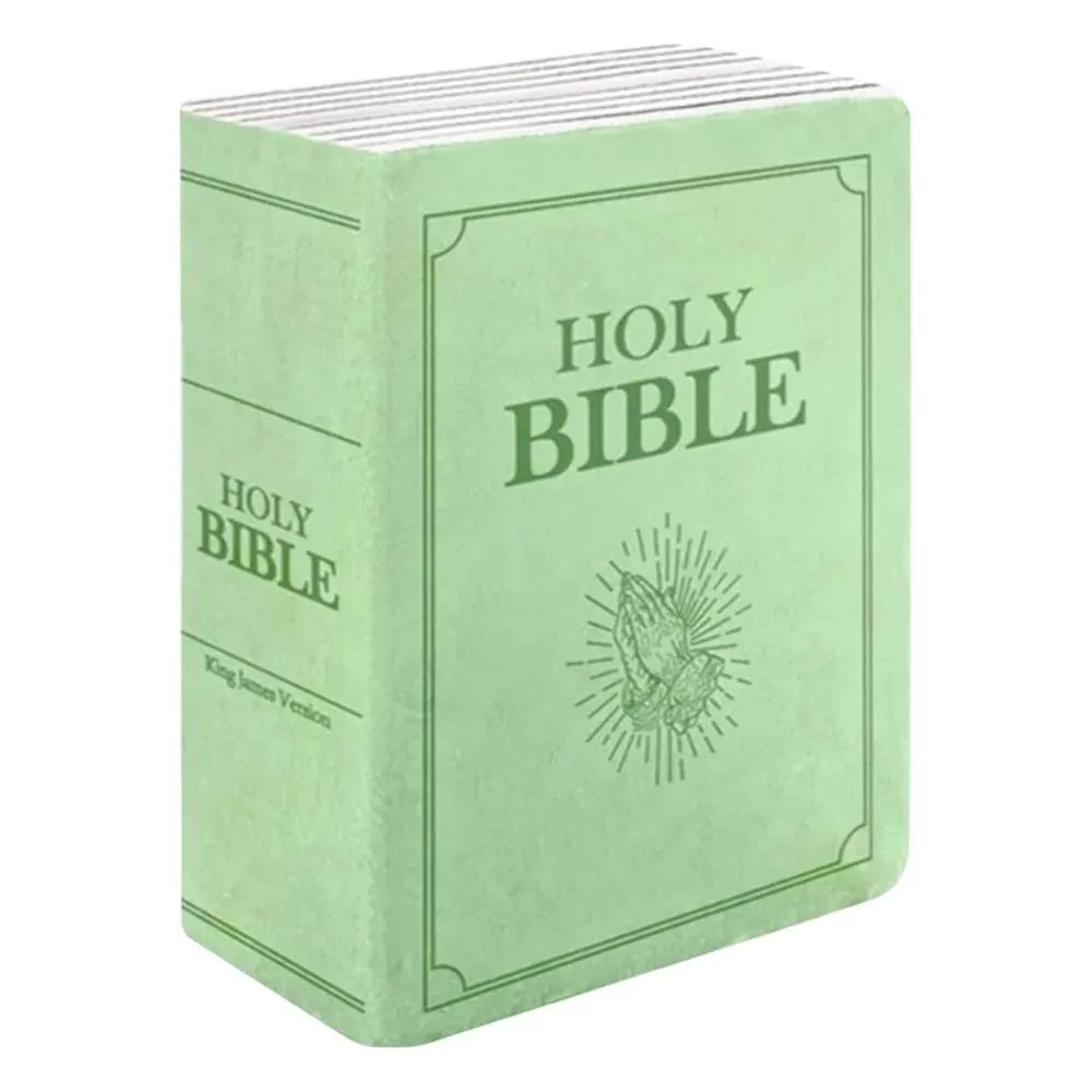 Living Room Realistic Looking Bible Pillow Plush Toy Sofa Cushion Bible Throw Pillow Cutest Home Decor Bible Cushion Bedroom